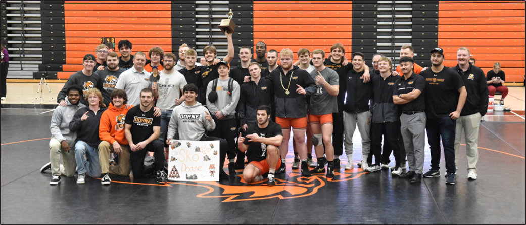 Men’s Wrestling Clinches Gpac Title - Doaneline