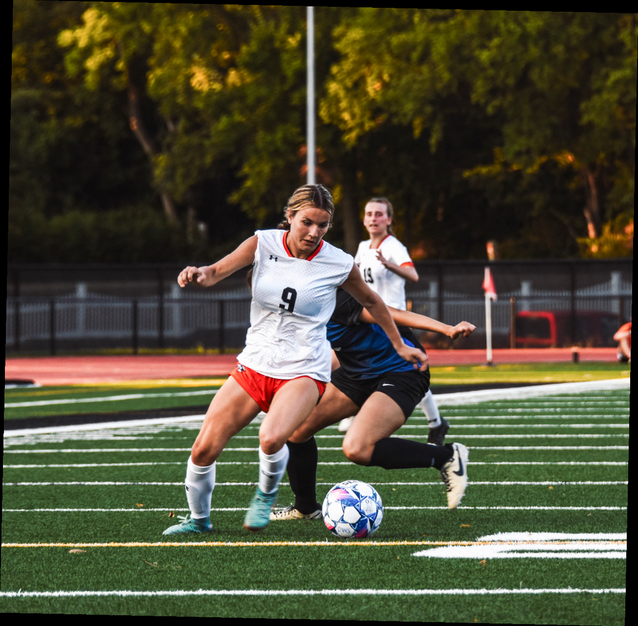 Women’s soccer team battles York