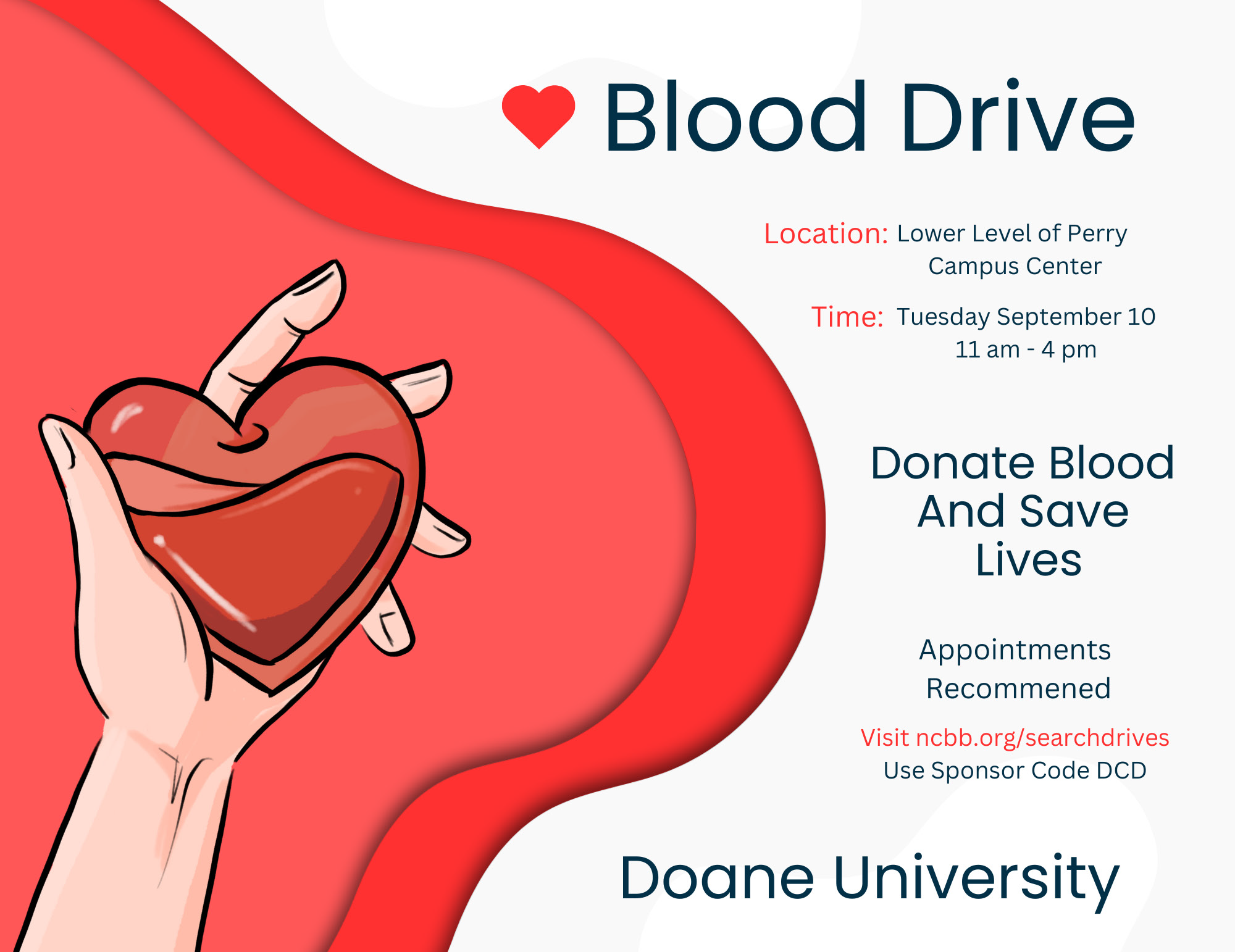 Blood drive held on campus