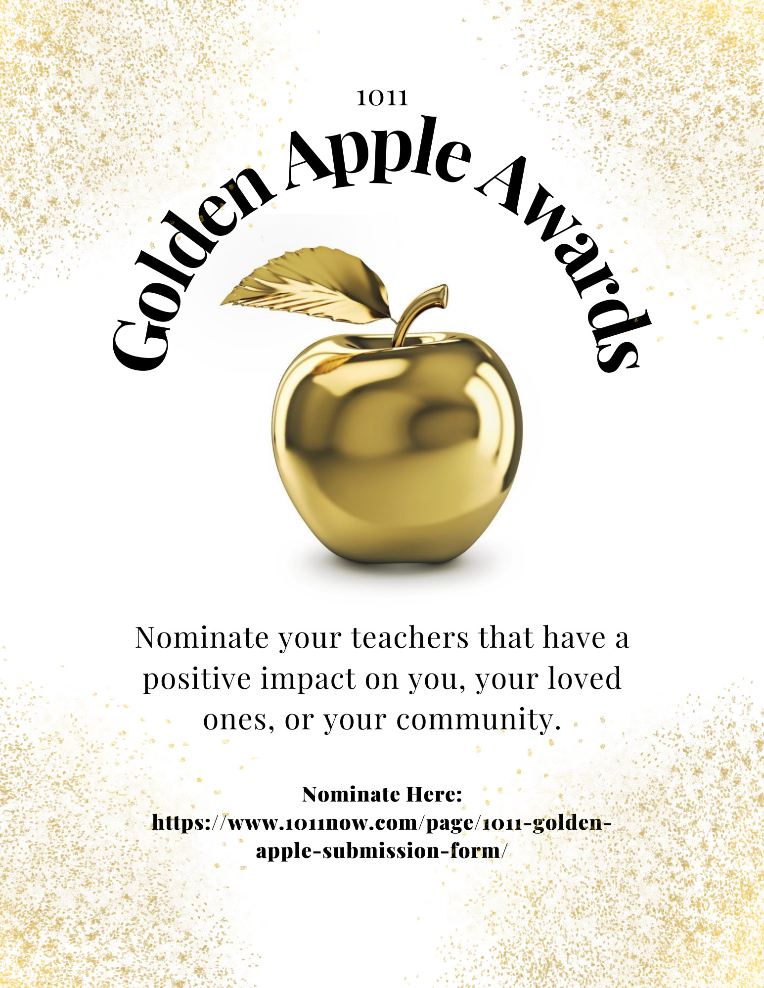 Monthly award honors educators