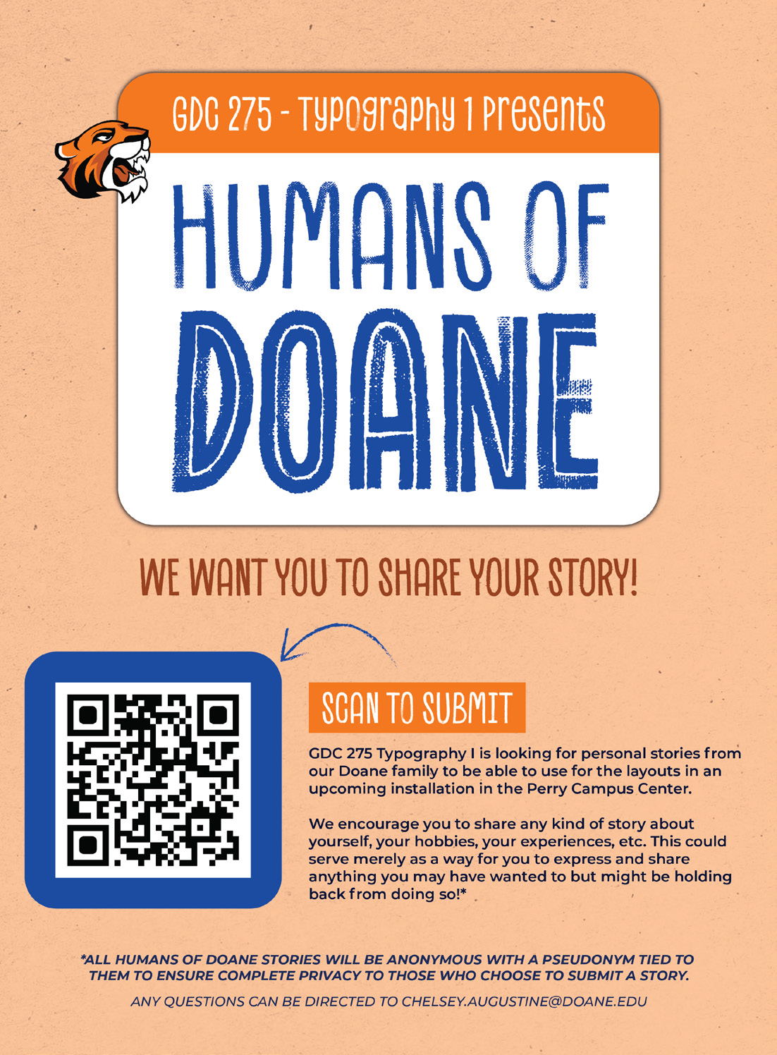 Humans of Doane connects campus