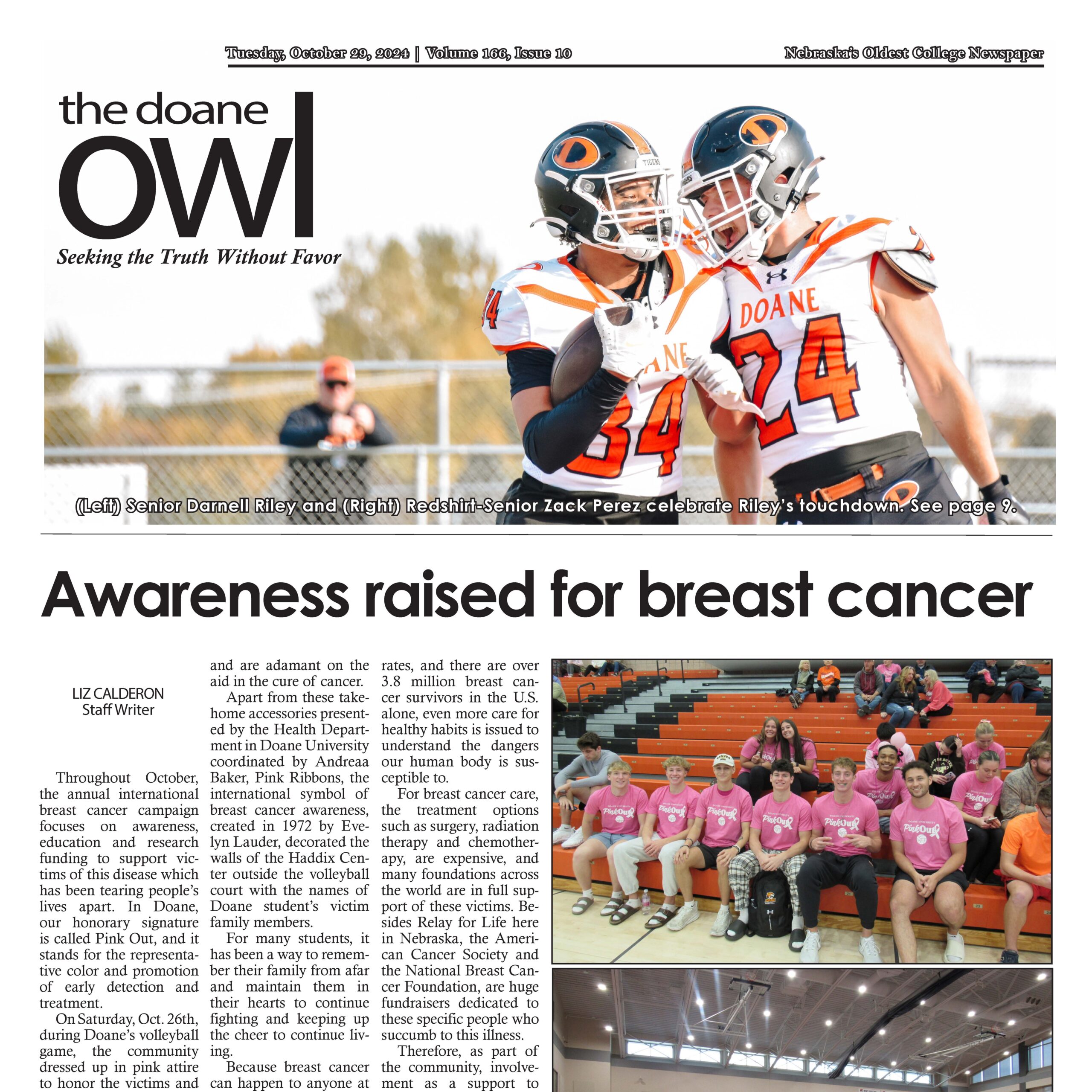 The Doane Owl, Oct. 29, 2024