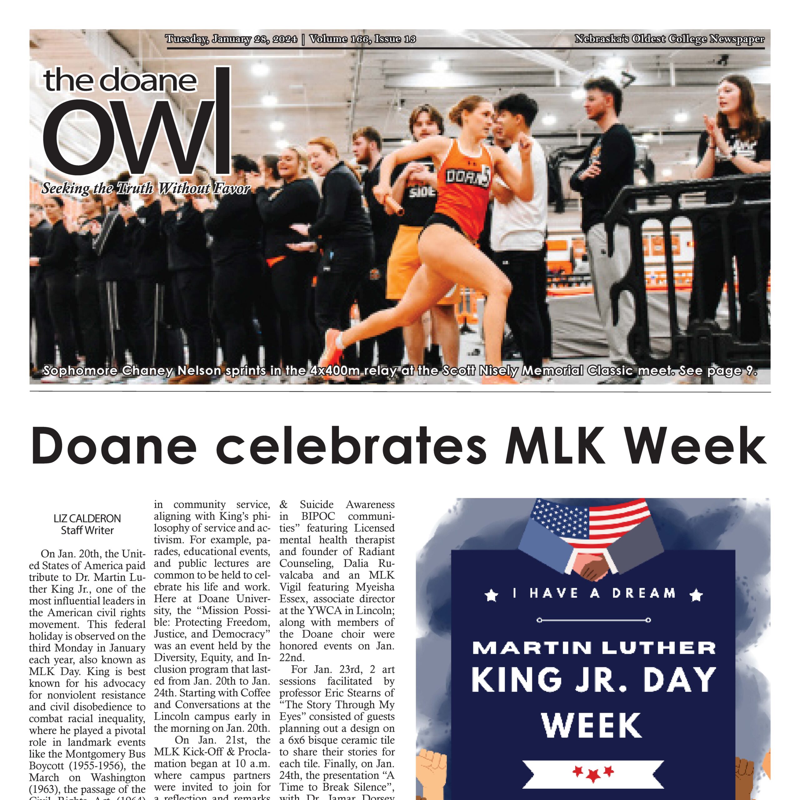 The Doane Owl, Jan. 28, 2025