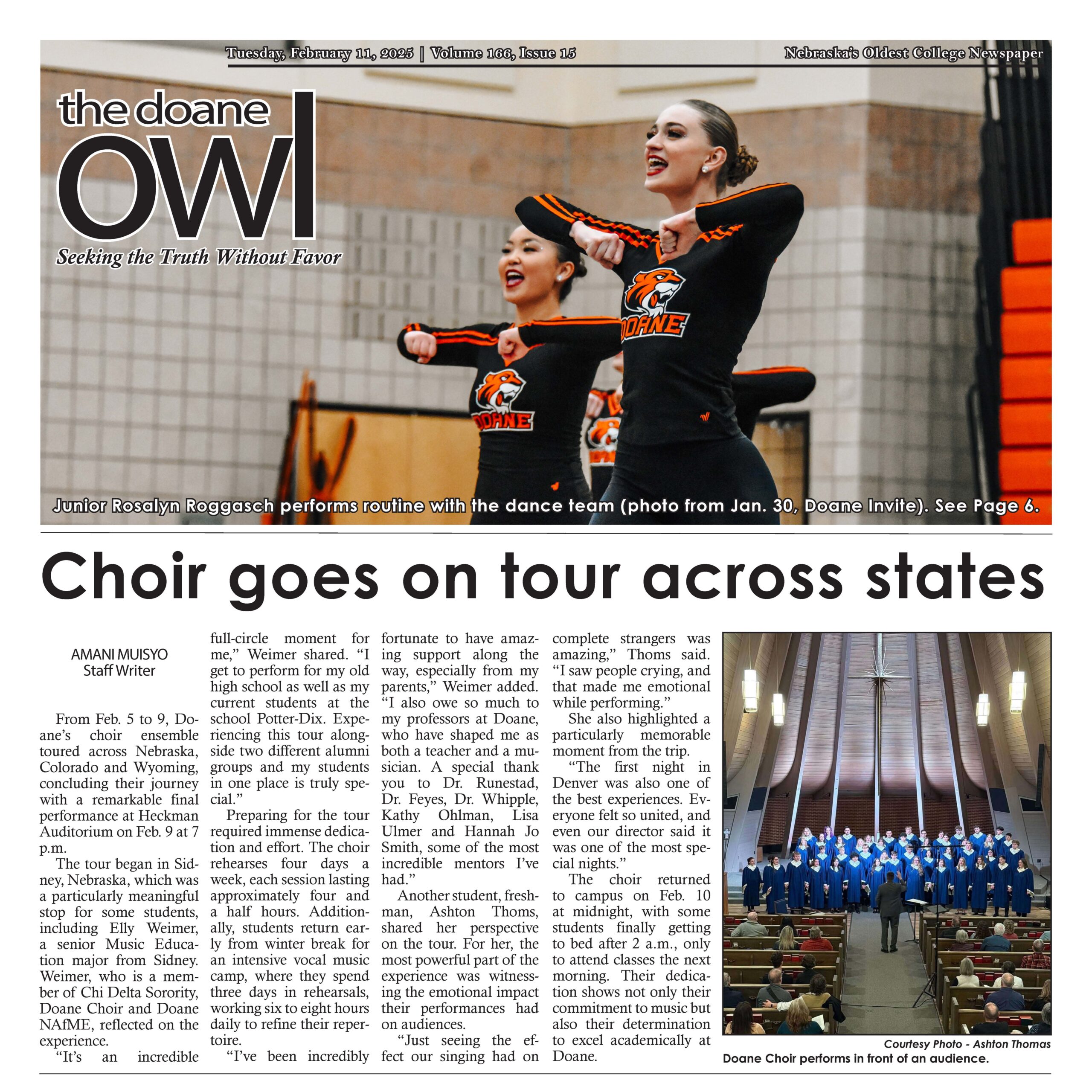 The Doane Owl, Feb. 11, 2025