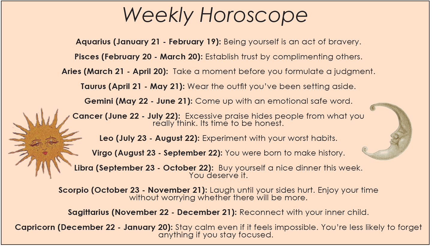 Weekly Horoscope