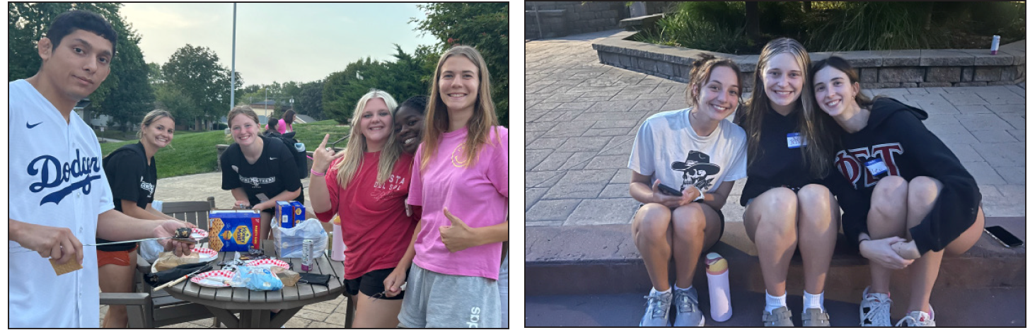 Students roast s’mores and trauma