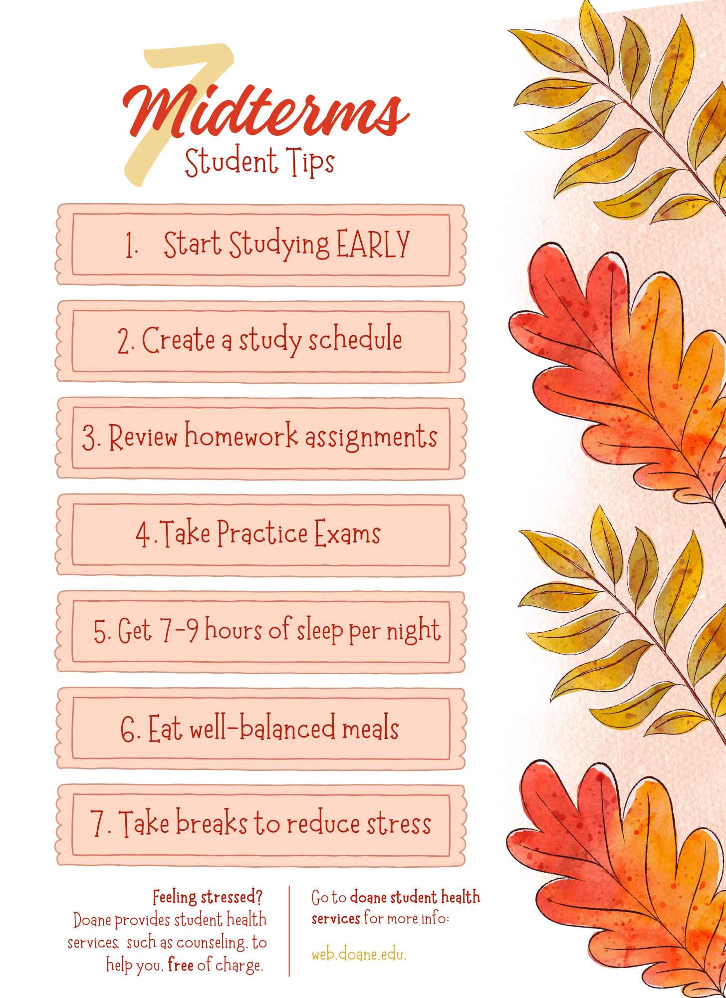 Midterm Student Tips