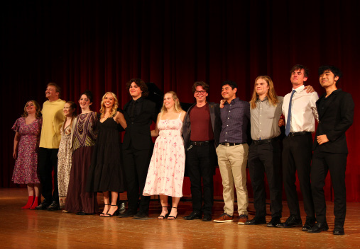 Selected students perform in recital