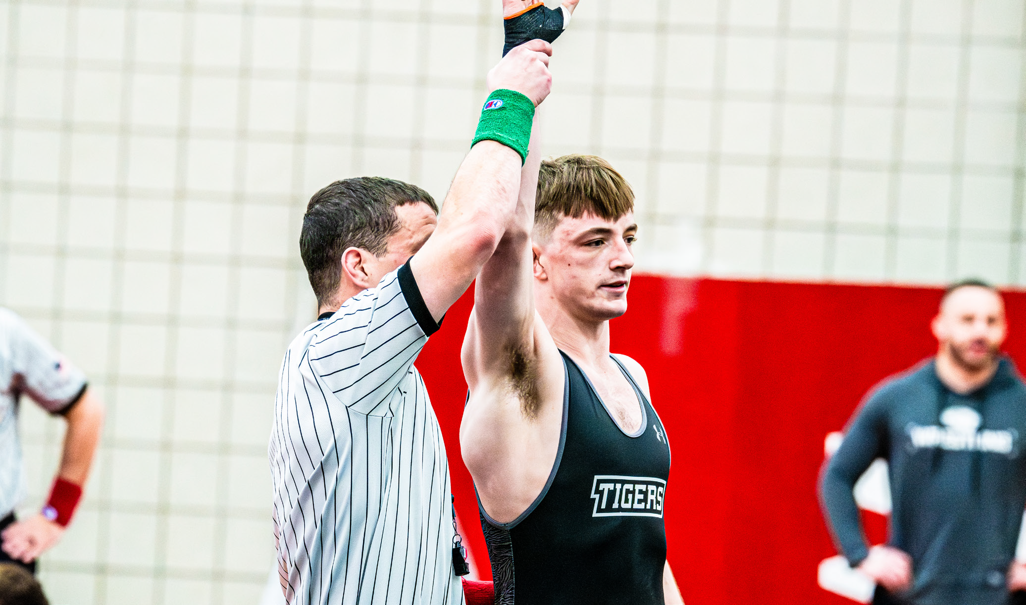 Men’s Wrestling wins GPAC Duals at home