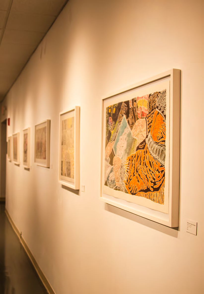 Artist showcases work in Rall Gallery