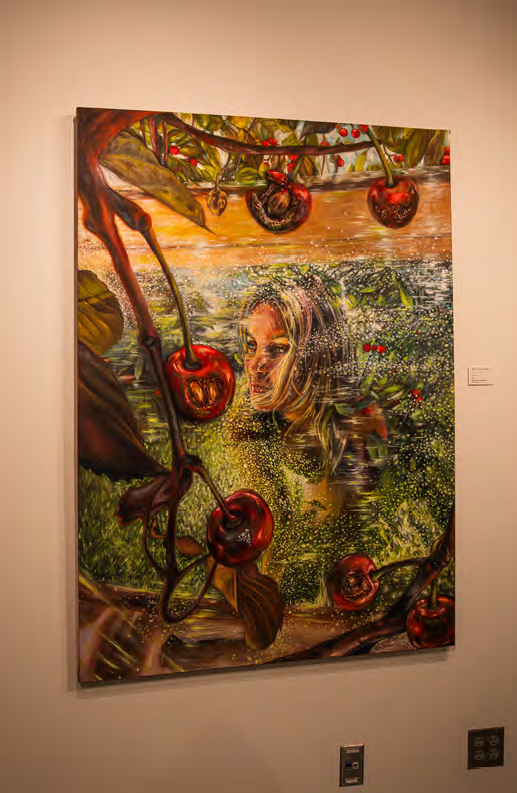 Assistant professors show off artwork in Rall Gallery